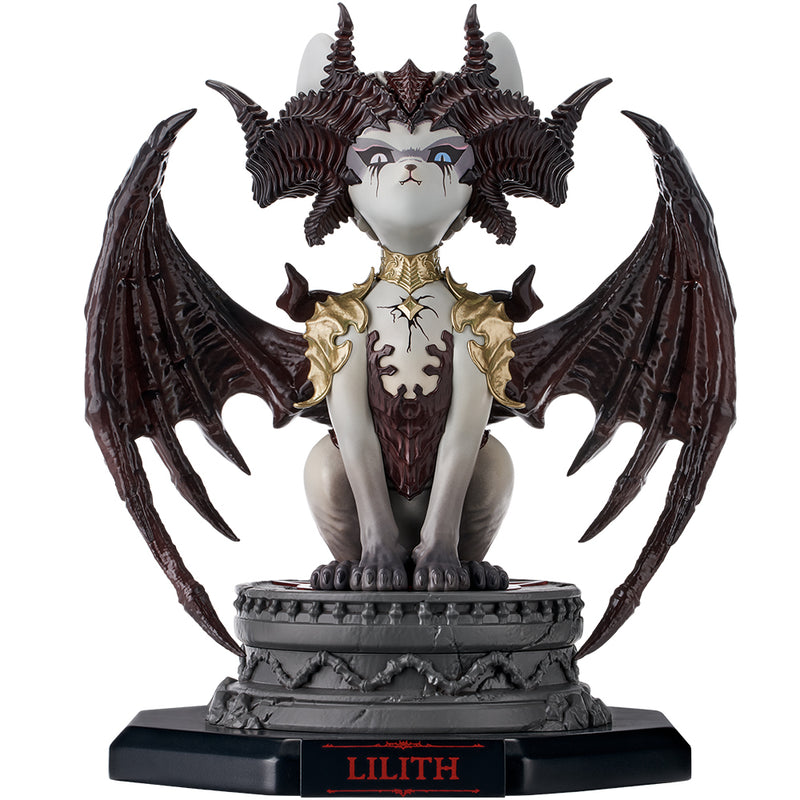 Blizzard Diablo Lilith Meow figur med lys