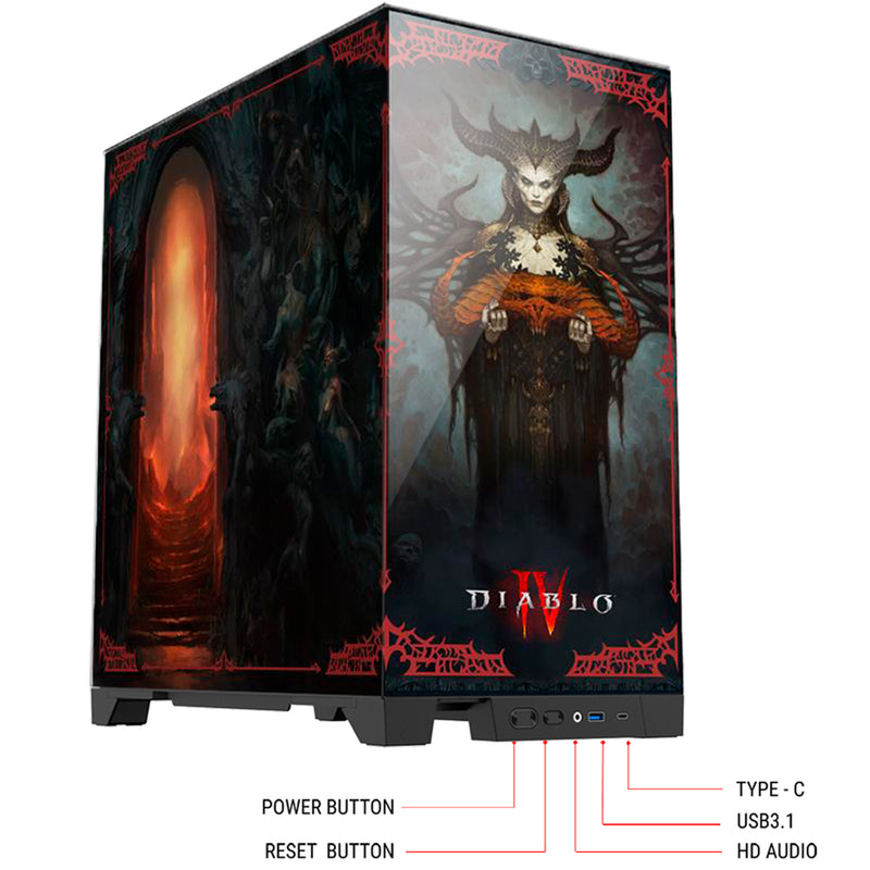 PC-kabinet (gaming) Diablo IV - Lilith Limited Edition ATX