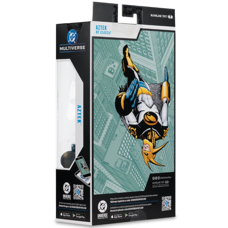 DC Multiverse Aztek (DC Classic) 7 tommer actionfigur McFarlane Toys Red Platinum Edition
