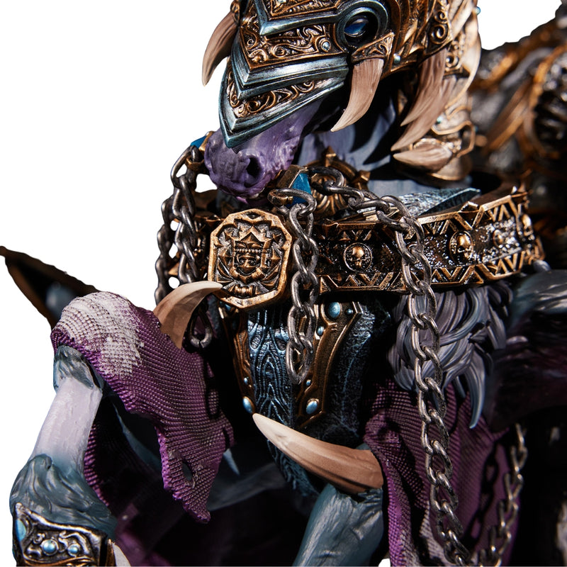 Blizzard World of Warcraft -The Lich King & Invincible (14 tommer) statue