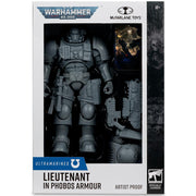 Warhammer 40,000 Lieutenant in Phobos Armour (Ultramarines) Artist Proof 7in Figure McFarlane Toys