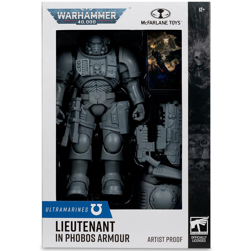 Warhammer 40,000 Lieutenant in Phobos Armour (Ultramarines) Artist Proof 7in Figure McFarlane Toys