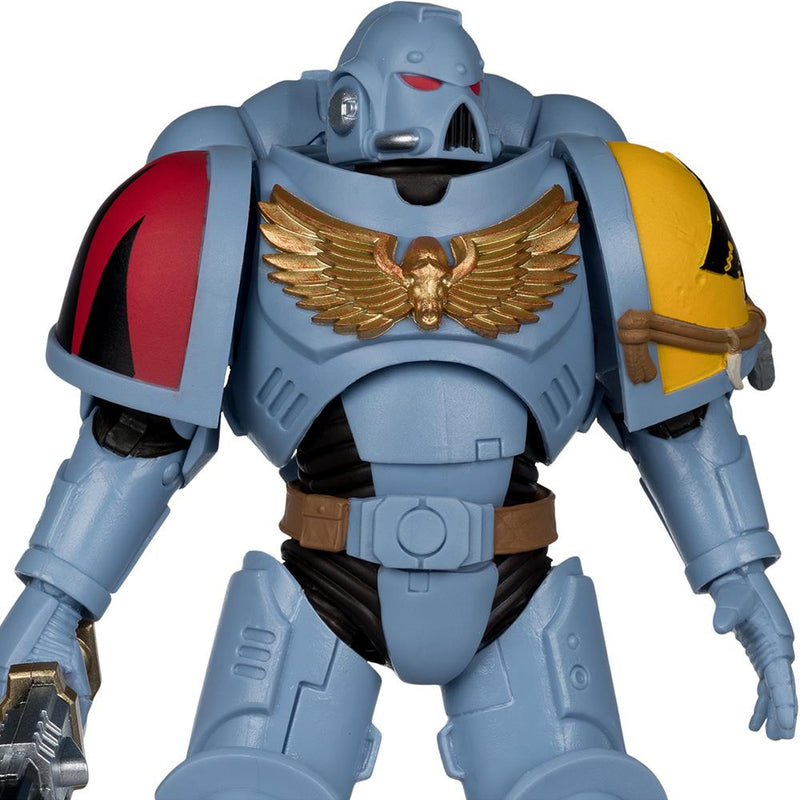 Warhammer 40,000 Grey Hunter (Space Wolves) 7in Action Figure McFarlane Toys