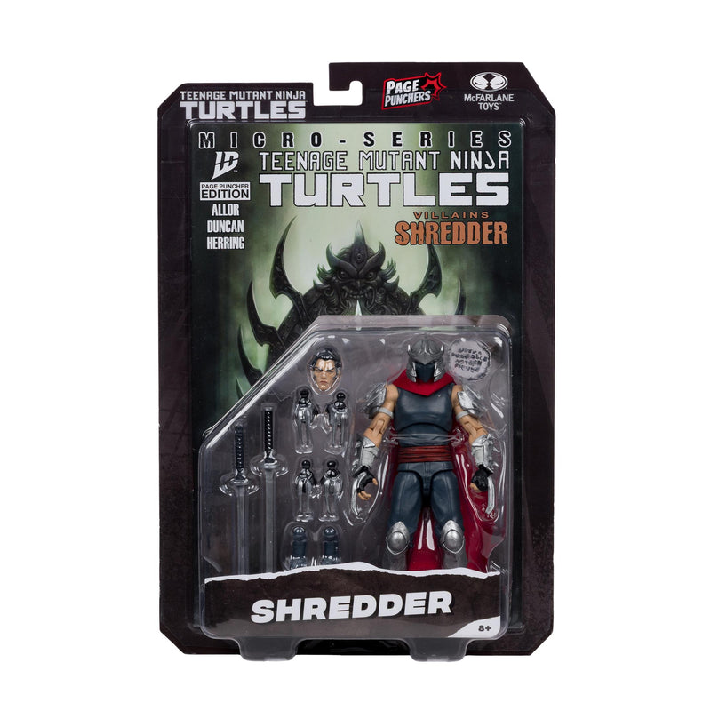 Teenage Mutant Ninja Turtles (Page Punchers) Shredder 5in Action Figure with Comic McFarlane Toys