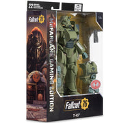 FALLOUT GAMING T-45 MILITARY ARMOR 7in Deluxe Action Figure McFarlane Toys (CHASE)