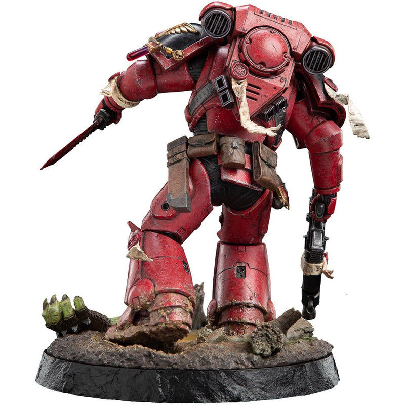 Weta Workshop Warhammer (40k): Blood Angels Intercessor Sergeant Statue - 1:10 Scale