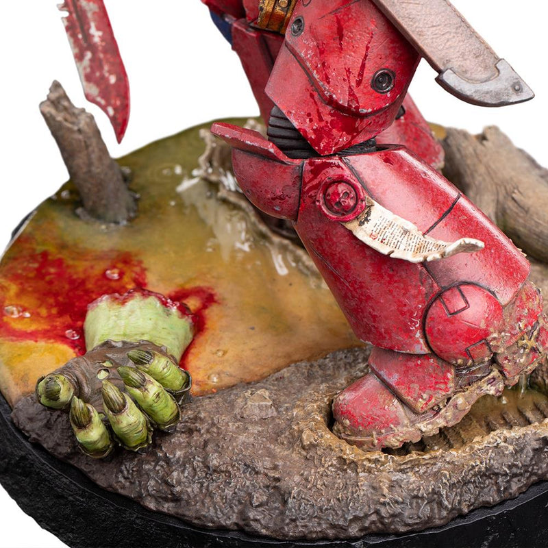 Weta Workshop Warhammer (40k): Blood Angels Intercessor Sergeant Statue - 1:10 Scale