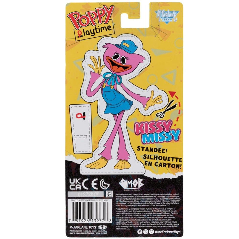 Poppy Playtime Kissy Missy 4.5in Bendable Figure McFarlane Toys