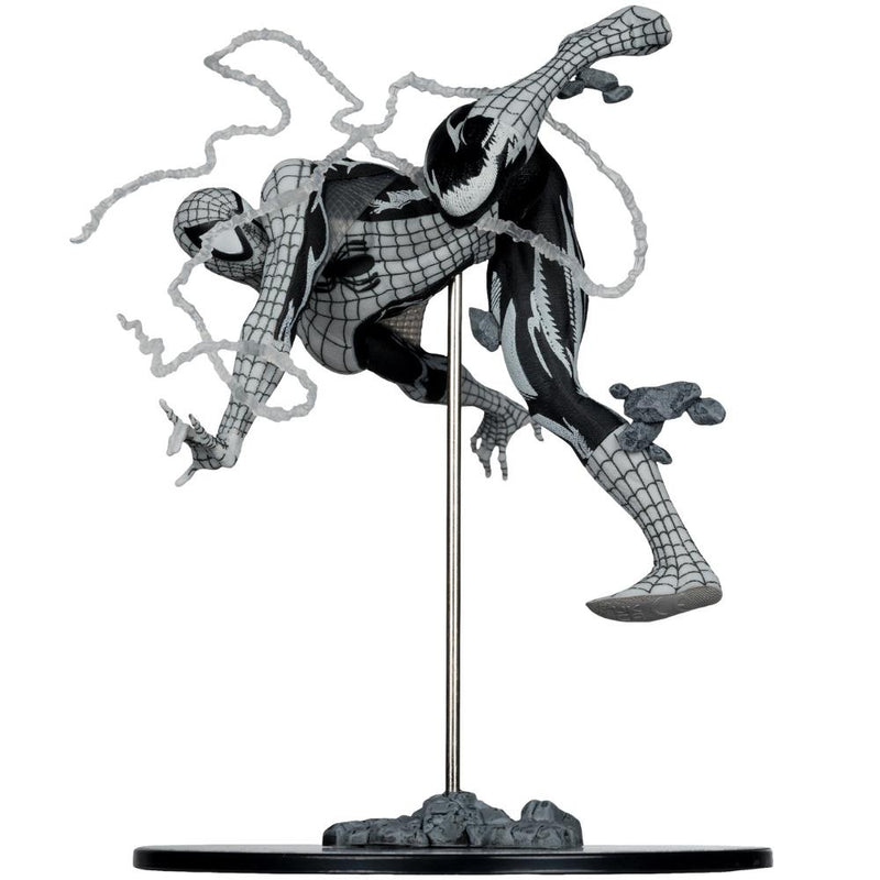 Marvel Spider-Man 1:10th Scale Collectible (Line Art) (Amazing Spider-Man #318) Gold Label McFarlane Toys
