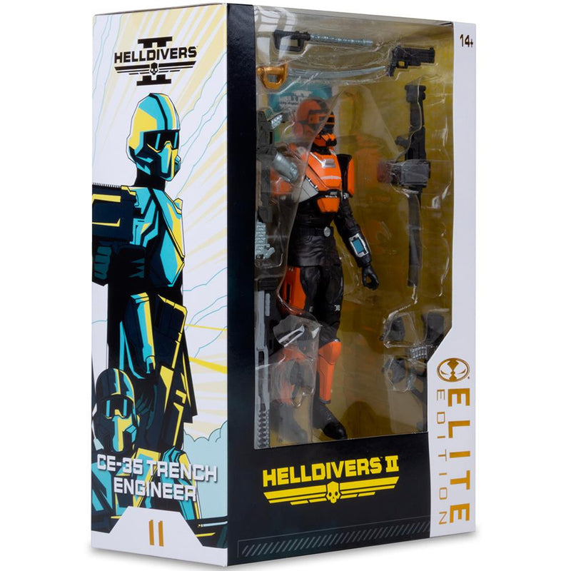 Helldivers 2 CE-35 Trench Engineer 7in Deluxe Action Figure McFarlane Elite Edition #11