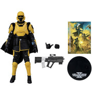 Helldivers 2 T4-40 Gold Eagle 7in Action Figure McFarlane Gaming Edition