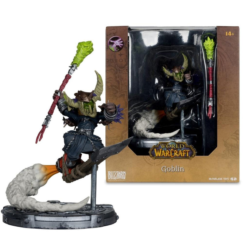 World of Warcraft Goblin 1:12 Scale Limited Edition Posed Figure McFarlane Toys