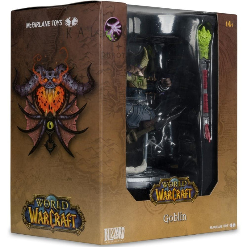 World of Warcraft Goblin 1:12 Scale Limited Edition Posed Figure McFarlane Toys