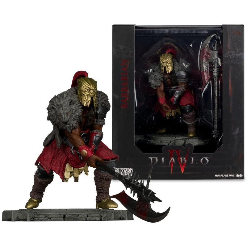 Diablo IV Barbarian 1:12 Scale Limited Edition Posed Figure McFarlane Toys
