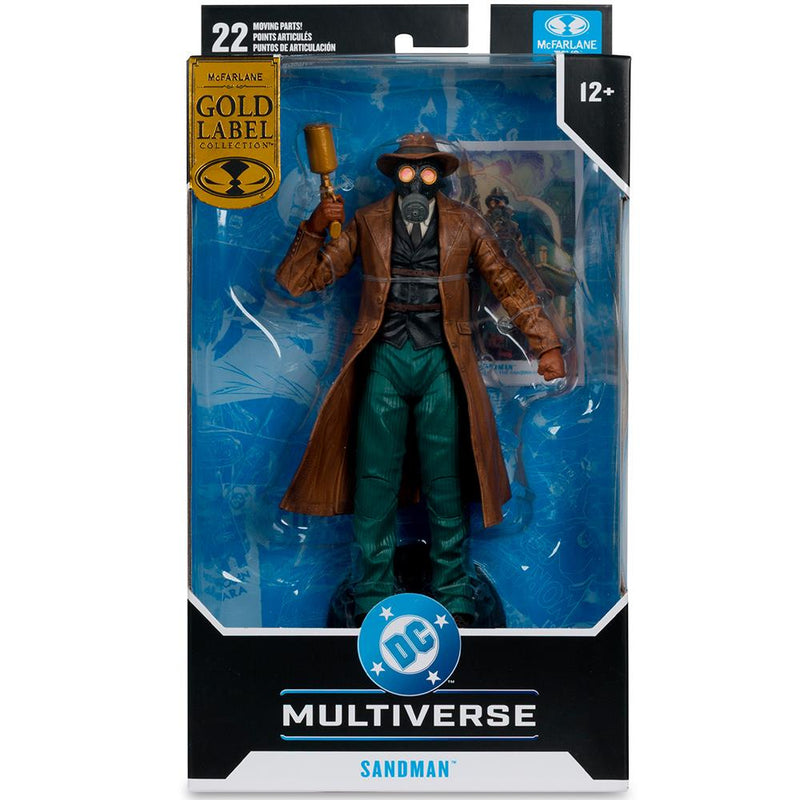 McFarlane Toys DC MULTIVERSE - Sandman (Wesley Dodds: The Sandman) Gold Label Action Figure