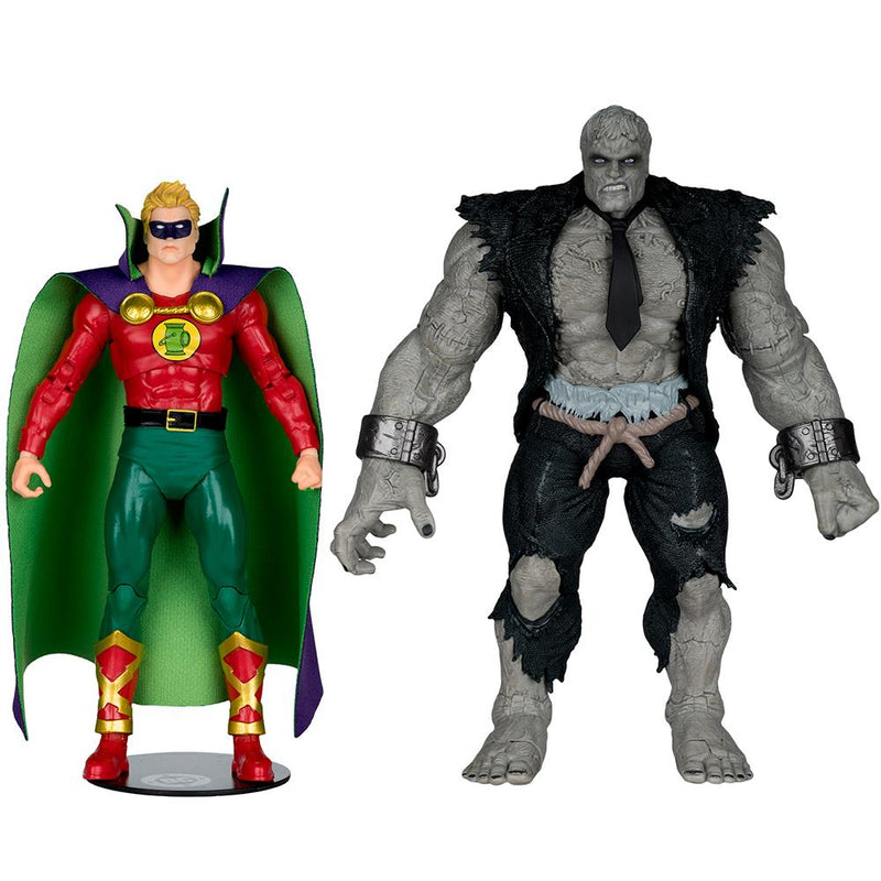 DC Multiverse Solomon Grundy vs Green Lantern (JSA) 7in Figure and Mega Figure 2 Pack McFarlane Toys