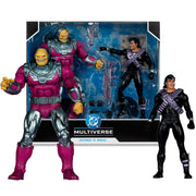 DC Multiverse Superman vs Mongul 2pk (Return of Superman) 7in Action Figure and Mega Figure McFarlane Toys