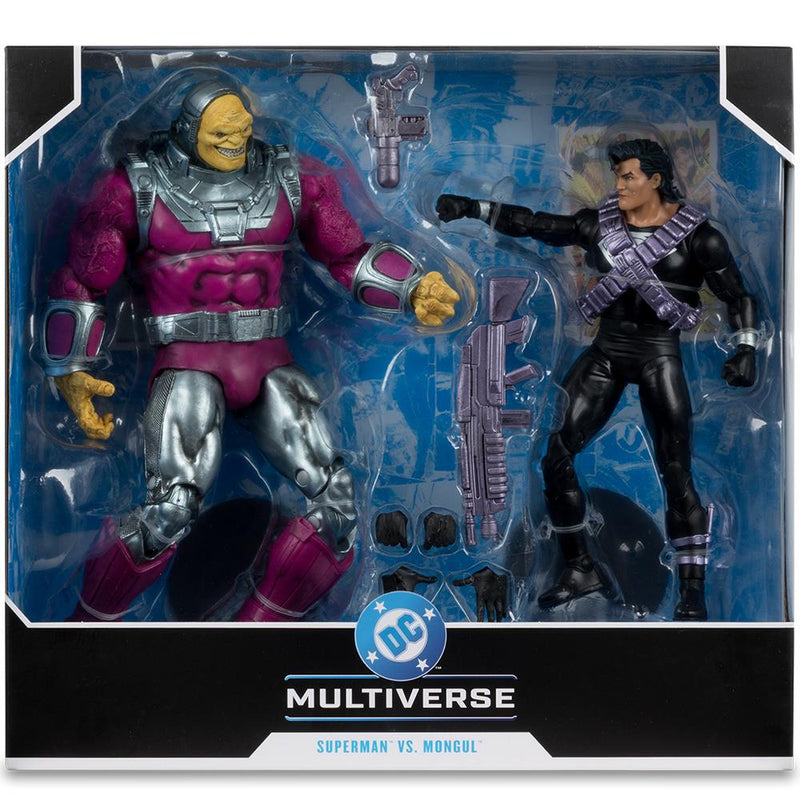 DC Multiverse Superman vs Mongul 2pk (Return of Superman) 7in Action Figure and Mega Figure McFarlane Toys