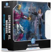 DC Multiverse Superman vs Mongul 2pk (Return of Superman) 7in Action Figure and Mega Figure McFarlane Toys