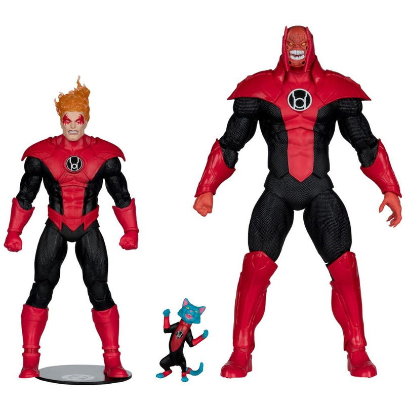 DC Multiverse Atrocitus and Red Lantern Corps (Green Lantern) 7in Action Figures McFarlane Toys