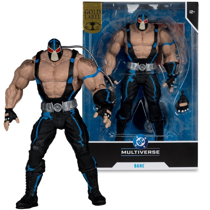 DC Multiverse Bane (Knightfall) Mega Figure Gold Label McFarlane Toys