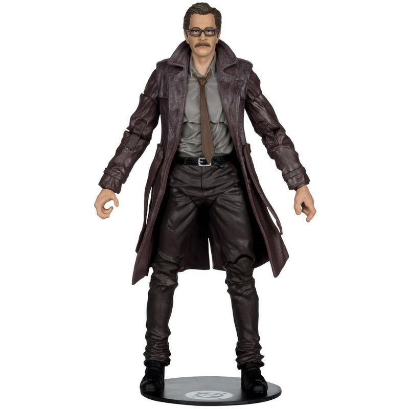 DC Multiverse Commissioner Gordon (The Dark Knight) 7" Action Figure Deluxe Theatrical Edition McFarlane Toys