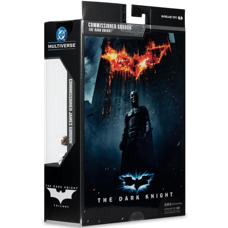 DC Multiverse Commissioner Gordon (The Dark Knight) 7" Action Figure Deluxe Theatrical Edition McFarlane Toys