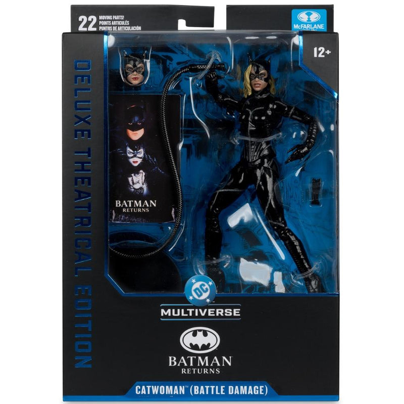 DC Multiverse Battle Damaged Catwoman (Batman Returns) 7" Action Figure Deluxe Theatrical Edition McFarlane Toys