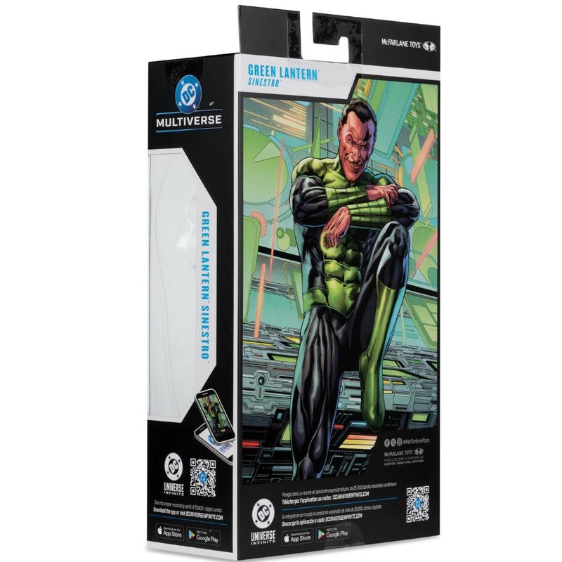 DC Multiverse Green Lantern Sinestro (Green Lantern Corps 1) 7in Action Figure McFarlane Toys