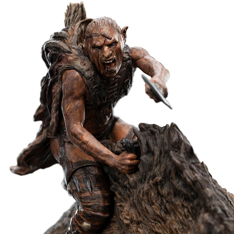 Weta Workshop The Lord Of The Rings - Sharku On Warg Miniature Statue