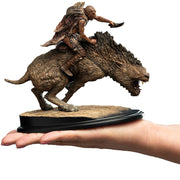 Weta Workshop The Lord Of The Rings - Sharku On Warg Miniature Statue