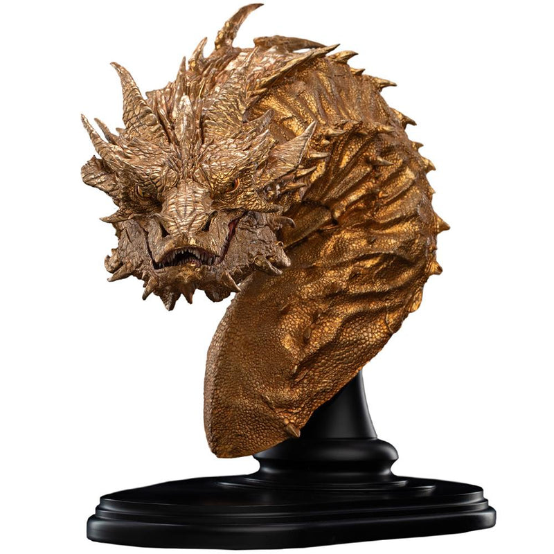 Weta Workshop The Hobbit Trilogy - Smaug the Golden Statue - Bust Limited Edition