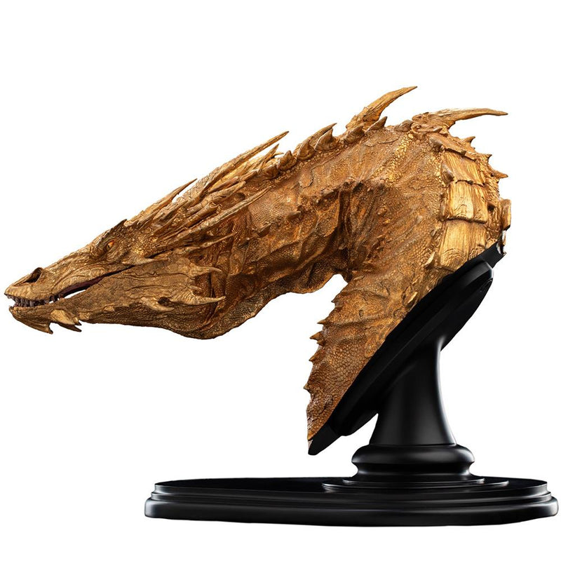 Weta Workshop The Hobbit Trilogy - Smaug the Golden Statue - Bust Limited Edition