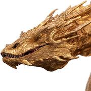 Weta Workshop The Hobbit Trilogy - Smaug the Golden Statue - Bust Limited Edition