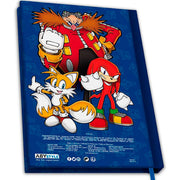 Abysse SONIC - A5 Notebook "Sonic The Hedgehog"