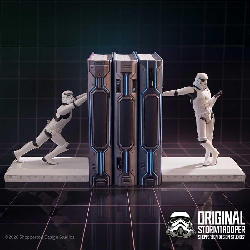 Nemesis Now Stormtrooper Working Hard Hardly Working Bookends