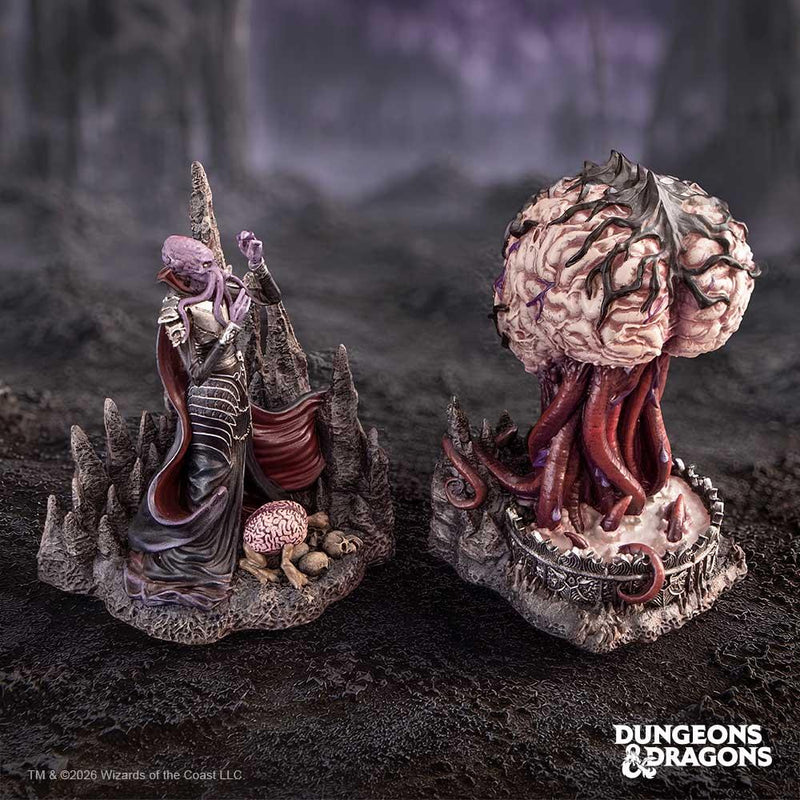 Nemesis Now Dungeons & Dragons Illithid Bookends