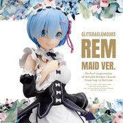 Bandai Re:Zero Starting Life in Another World Glitter & Glamours − Rem Maid Ver. Figure