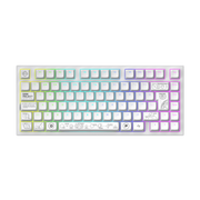 Dark Project ALU Terra Nova White - Wireless Gaming Keyboard (ISO DE)