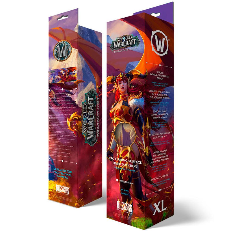 World Of Warcraft Dragonflight: Alexstrasza & Dragon, Mousepad, XL