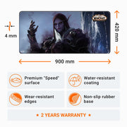 World Of Warcraft Shadowlands: Sylvanas, Mousepad, XL