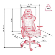 Gaming Chair FragON - 2X Series Rev. 2.0, Black