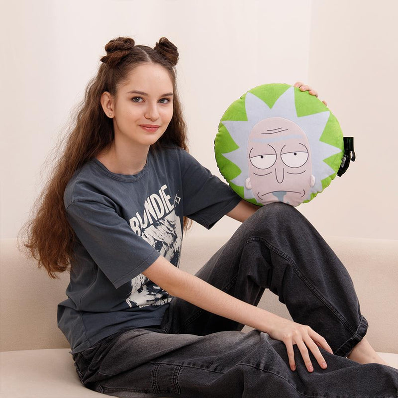 Plush pillow RICK AND MORTY Rick's face 36 cm