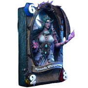 HEX Blizzard Hearthstone Tyrande Whisperwind Art Frame Statue