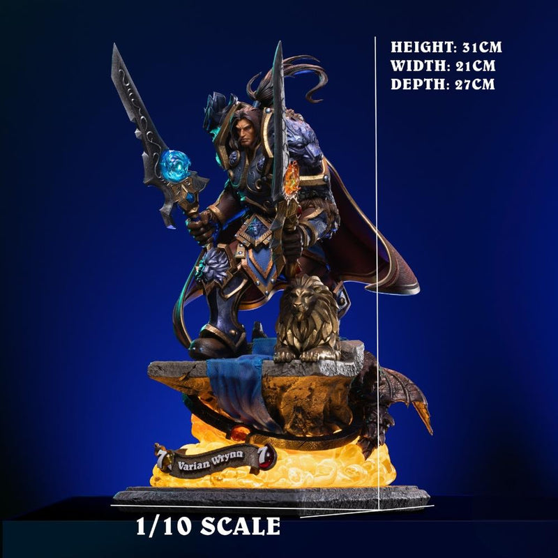 HEX Blizzard Hearthstone Varian Wrynn 1/10 Scale Statue