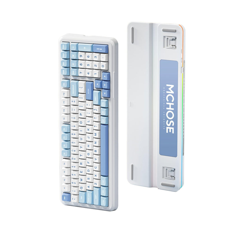 MCHOSE K99 Sky Blue - Wireless Mechanical Keyboard