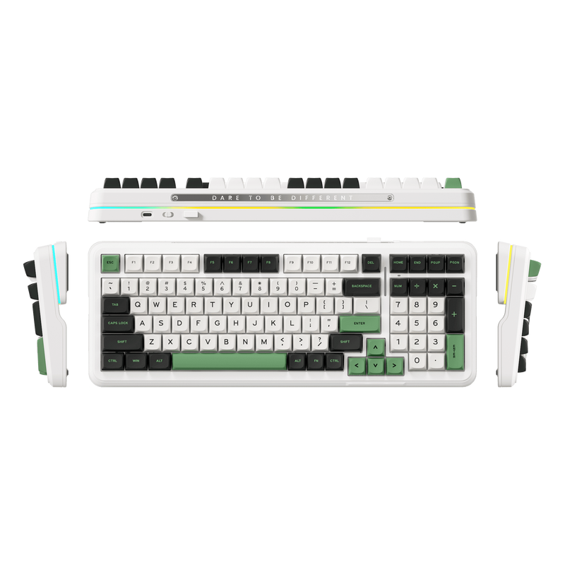 MCHOSE K99 Green - Wireless Mechanical Keyboard
