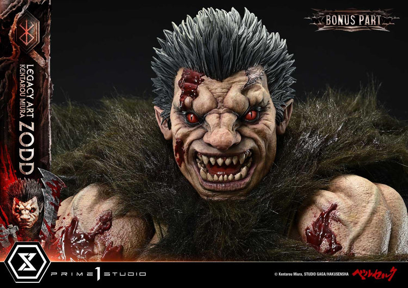 Prime 1 Studio Legacy Art Kentarou Miura Berserk Zodd DX Bonus Version