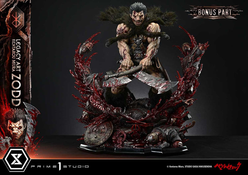 Prime 1 Studio Legacy Art Kentarou Miura Berserk Zodd DX Bonus Version