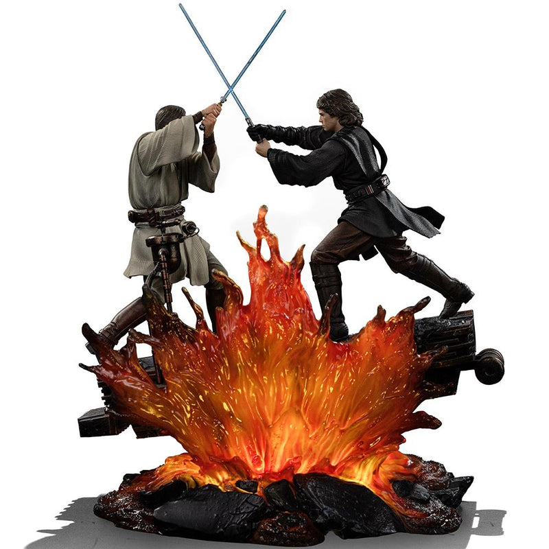 Iron Studios Star Wars - Anakin Vs Obi Wan Art Scale 1/10